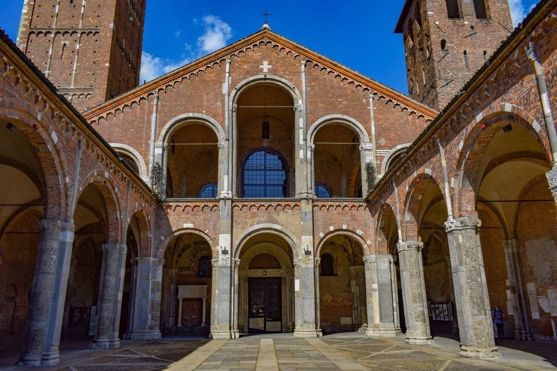 things to do in milan - visit st ambrogio