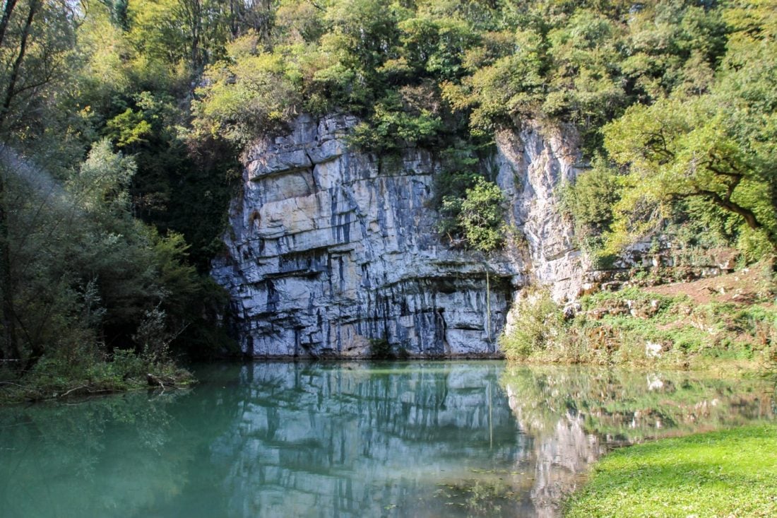 krupa river spring slovenia