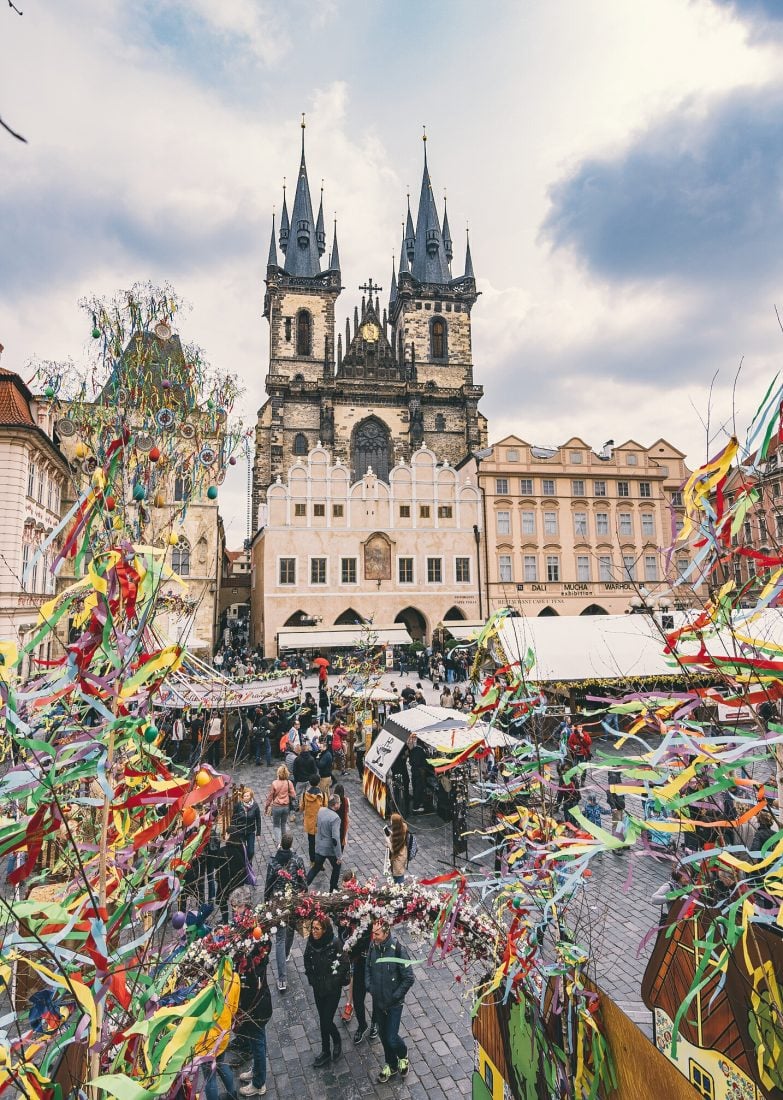 Easter in Prague's Old Town Square