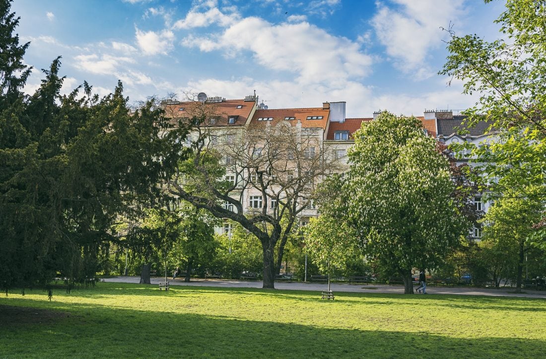 getting off the beaten path in Prague and exploring Prague's parks