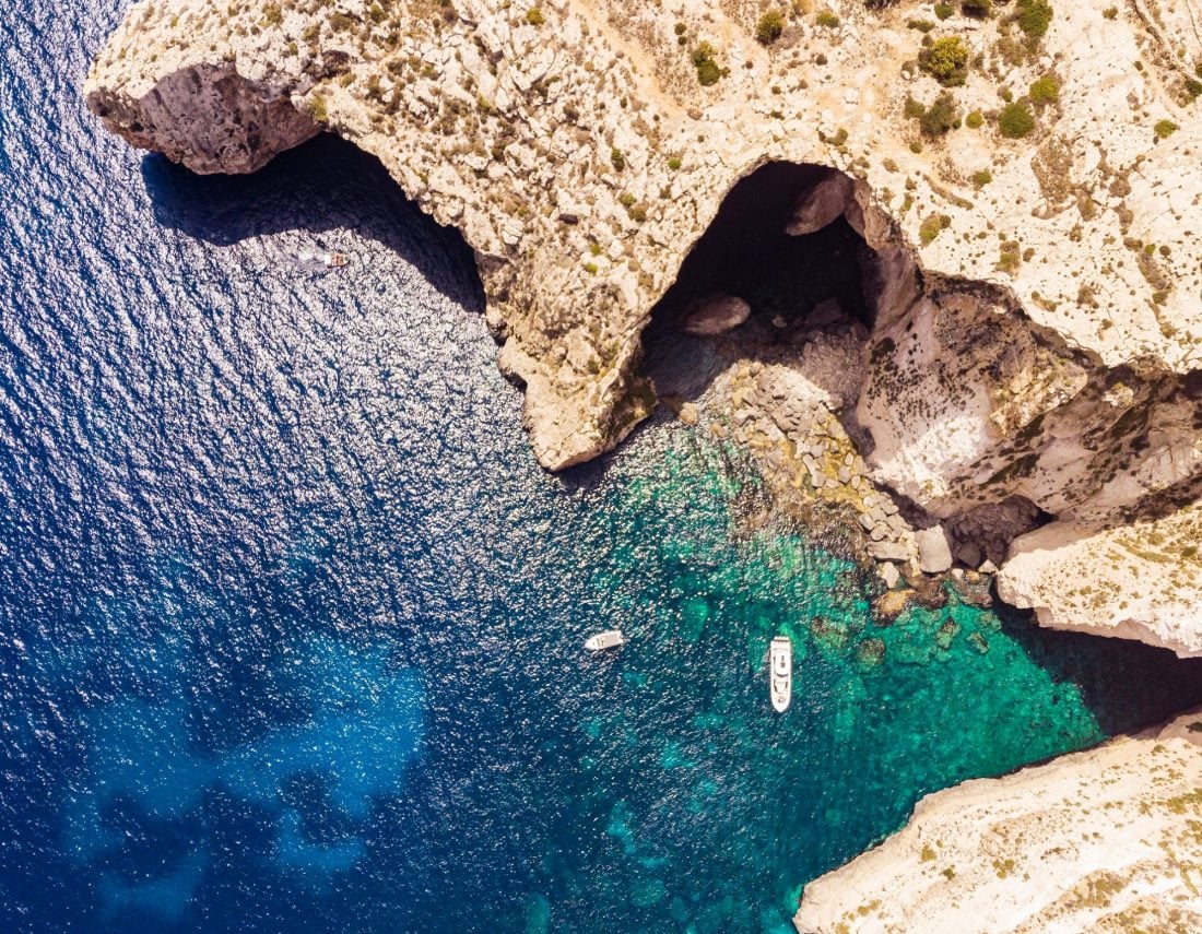 Things to do in Malta - explore the Blue Grotto in Malta