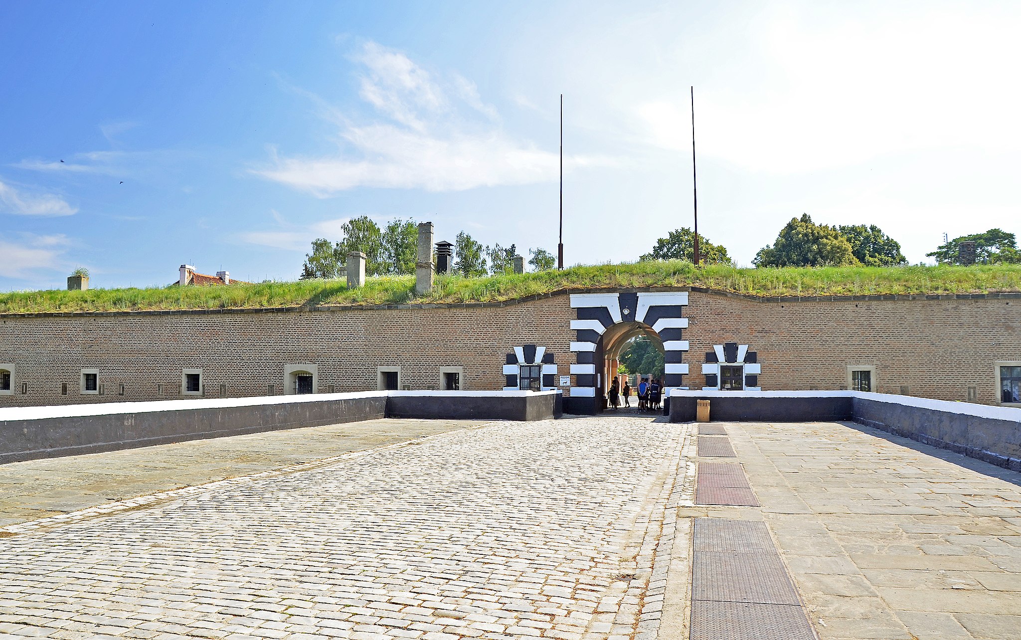 Terezin (KZ Theresienstadt) Festungstor