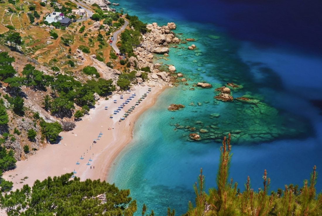 apella beach best beaches greece