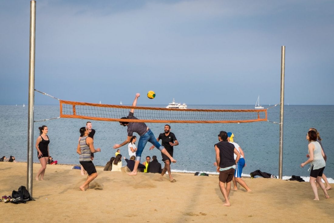 best beaches barcelona Barceloneta