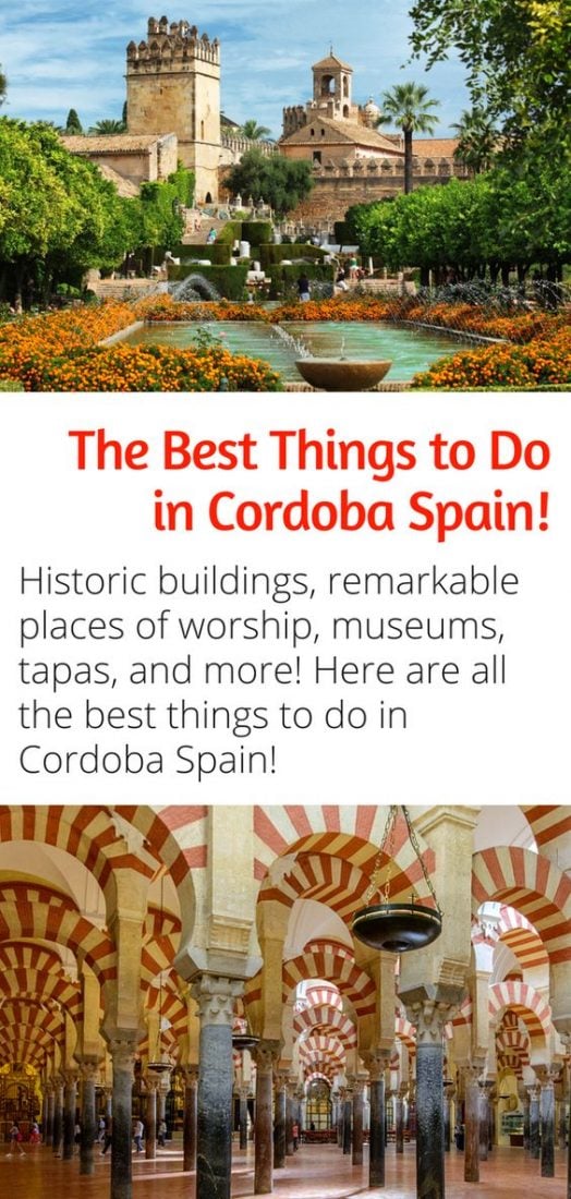 Exploring Andalucia - The Best Things to Do in Cordoba Spain! Don't miss out on all the amazing sites in Cordoba, discover everything there is to see in do in this amazing city with this guide. #andalucia #spain #cordoba #europe #travel