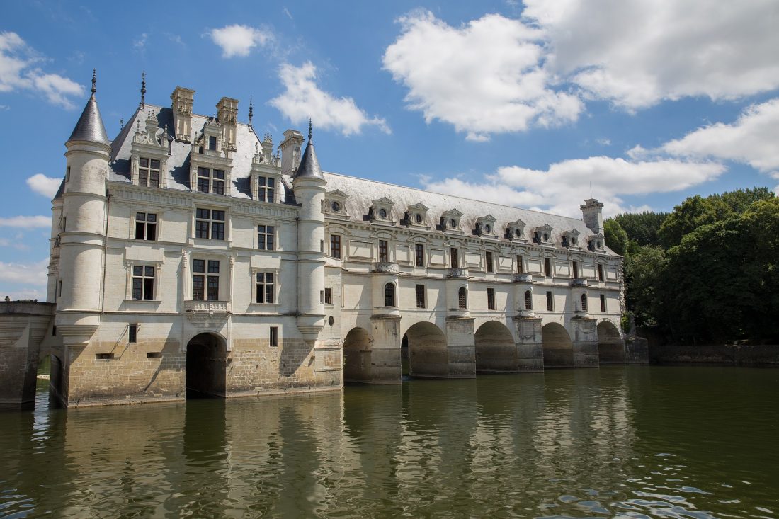 Chateau Chenonceau in Loire Valley France