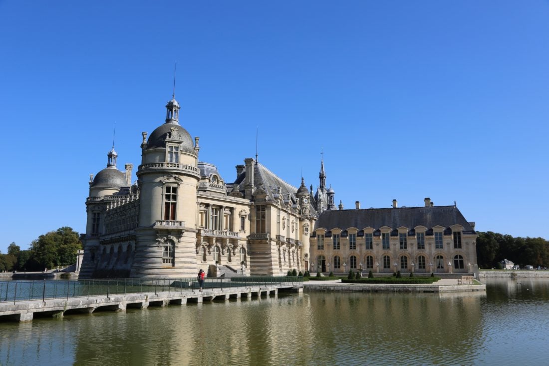 Chateau Chantilly in Chantilly France