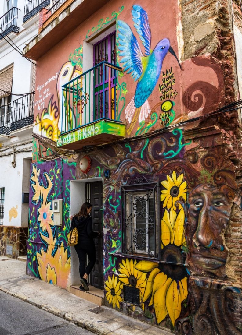 thing to do in Malaga, uncover amazing street art in Malaga