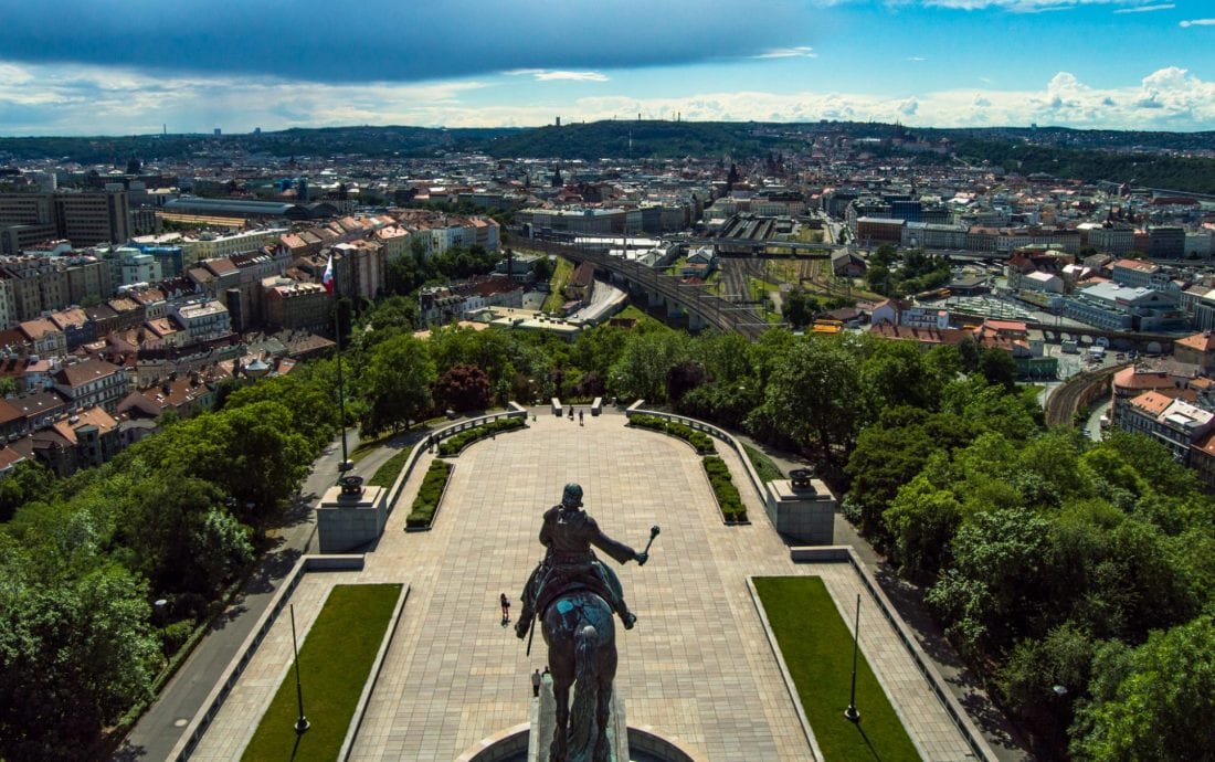 Getting Off the Beaten Path in Prague - Exploring Zizkov -Vitkov monument