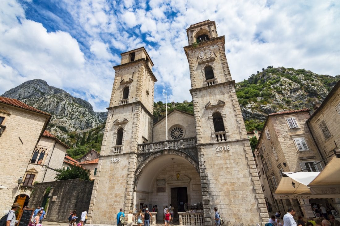 Cathedral of Saint Tryphon in Kotor Montenegro
