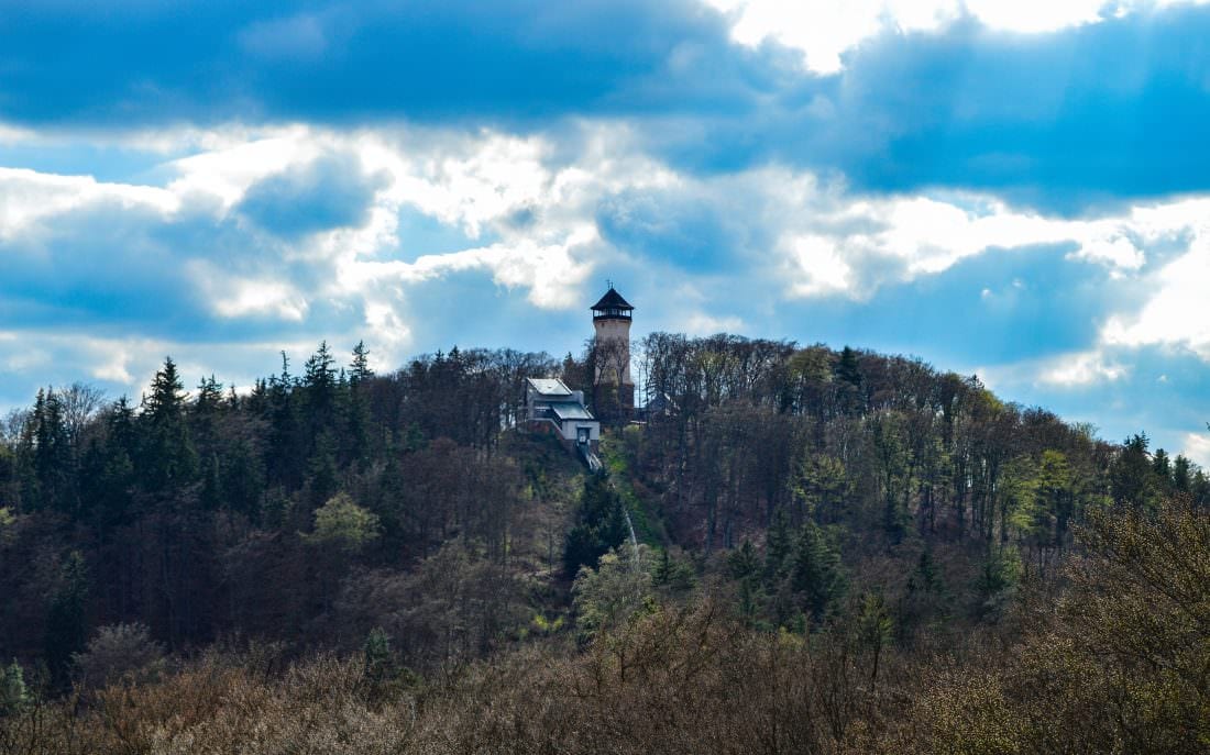 Diana Observation Tower in Karlovy Vary
