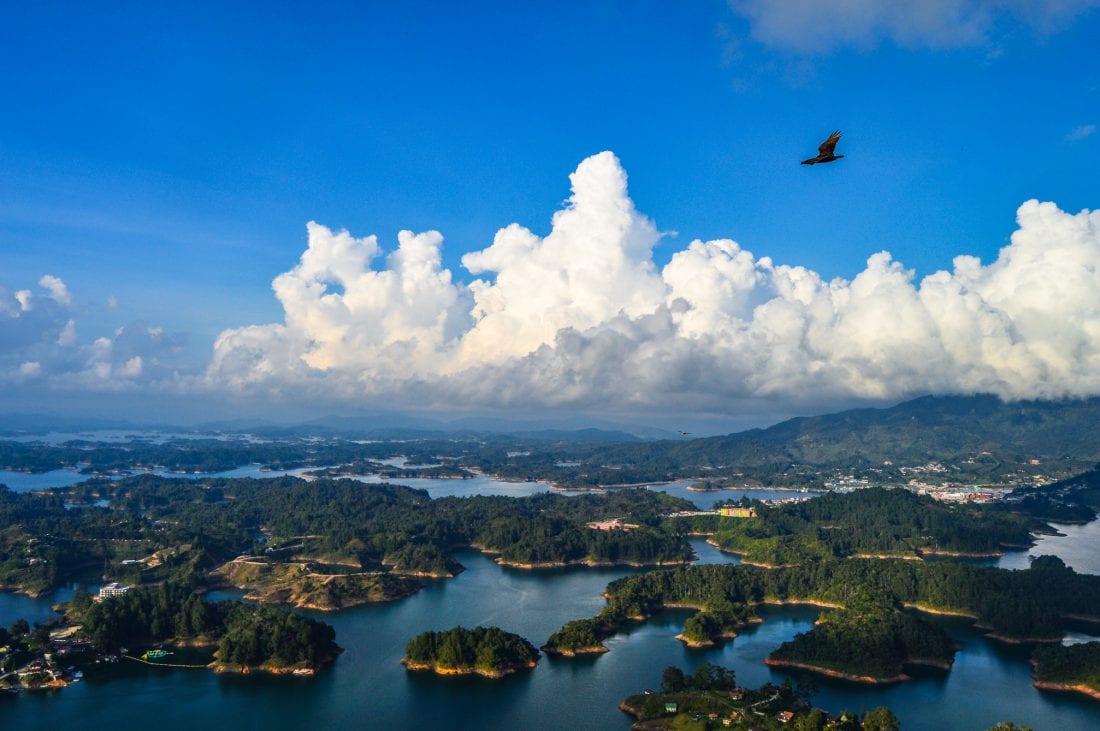 the view from La Piedra, things to do in guatape