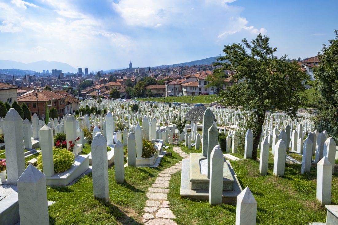 visit a cemetary and pay homage to the fallen in Sarajevo, things to do in Bosnia