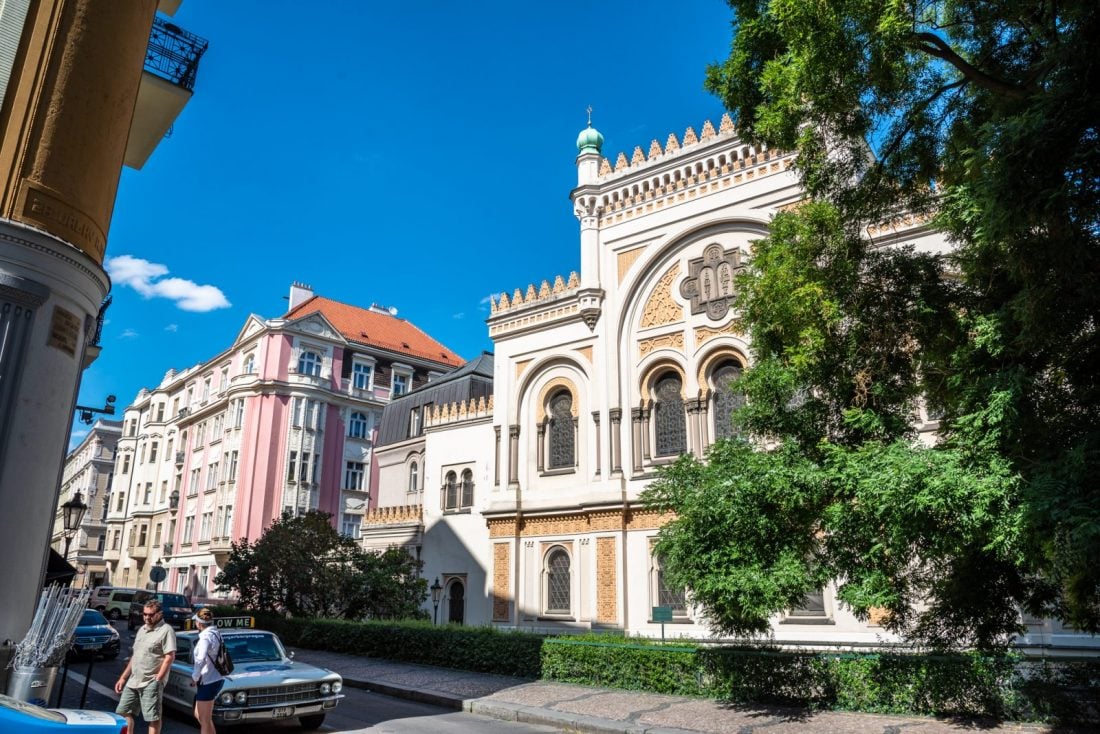 Prague Jewish Quarter synagogues