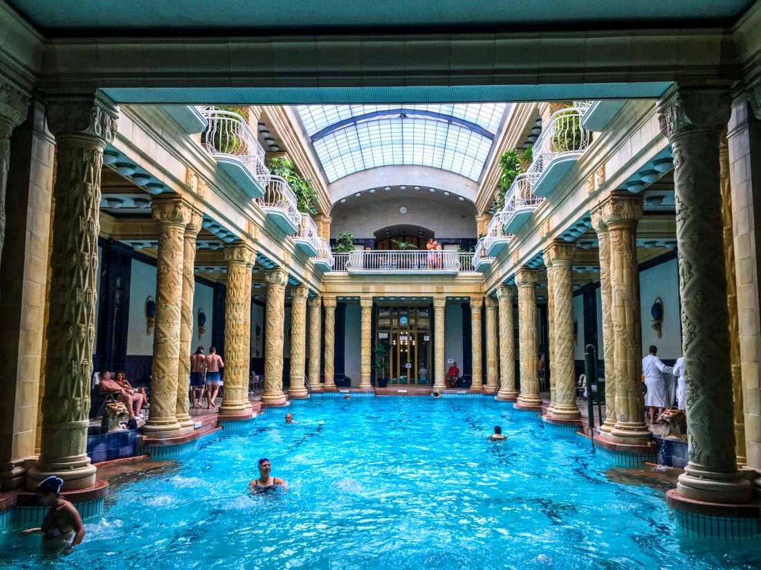 gellert thermal baths in budapest