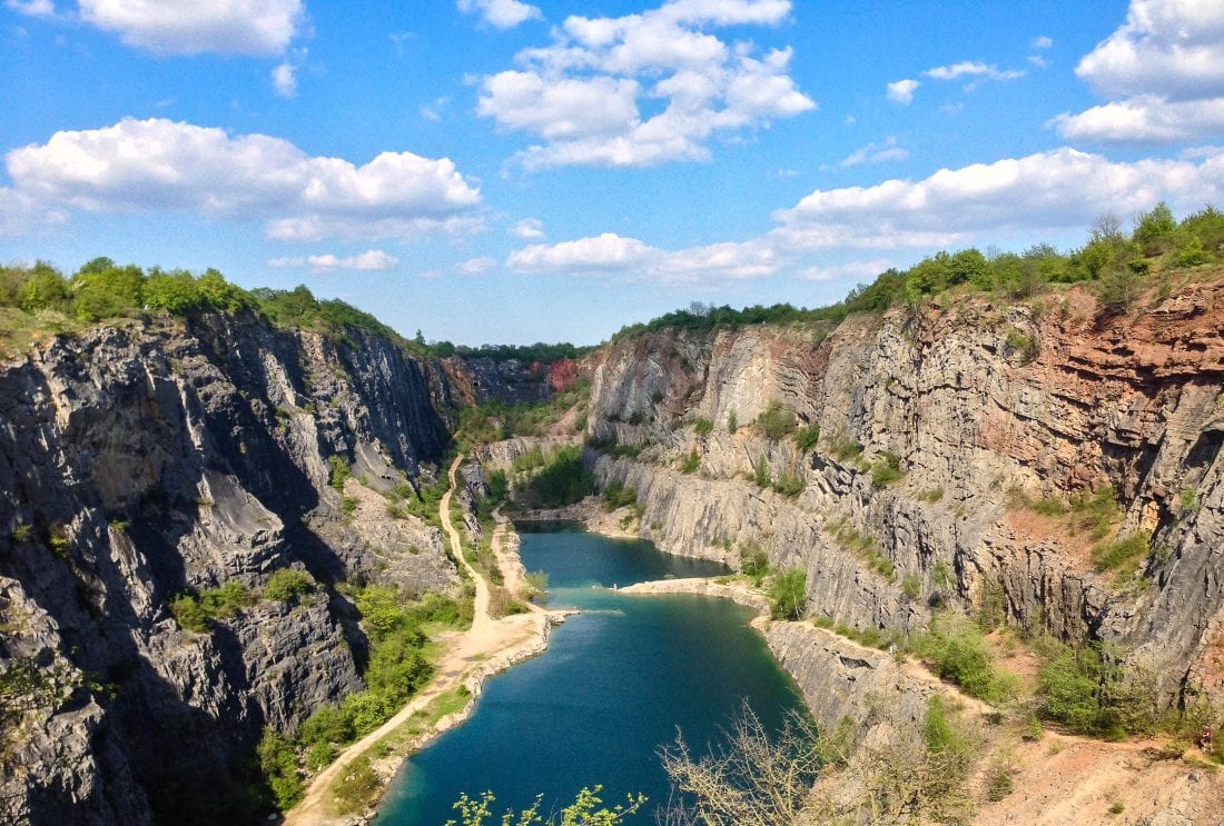 Velká Amerika (Big America Quarry), a perfect and super close trip from Prague