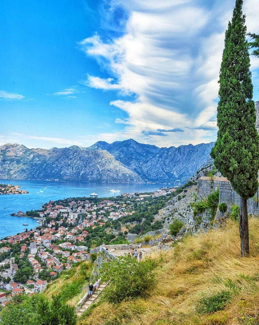 hiking in kotor