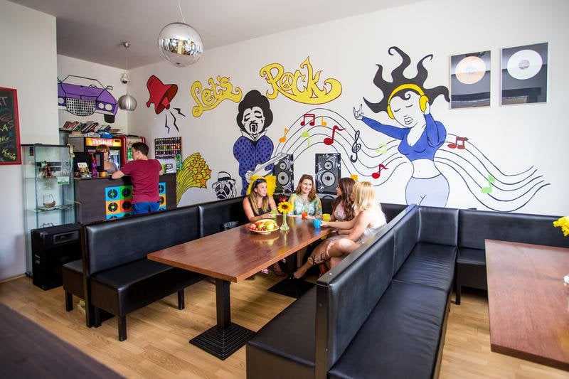 the best hostels in krakow, lets rock hostel