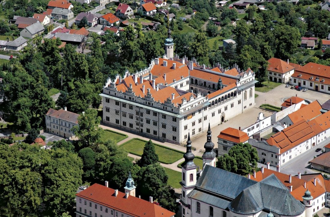 UNESCO Litomysl Chateau in the Czech Republic
