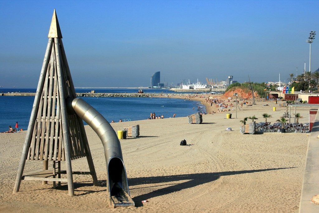 mar bella beach barcelona