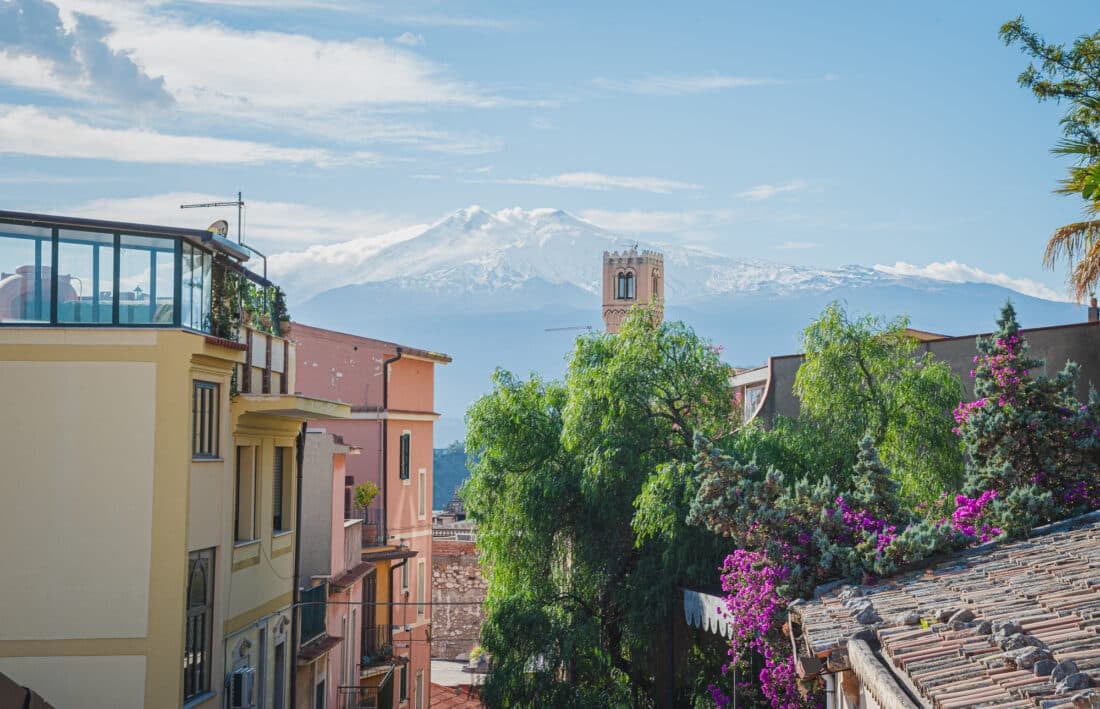 Mount Etna in Sicily