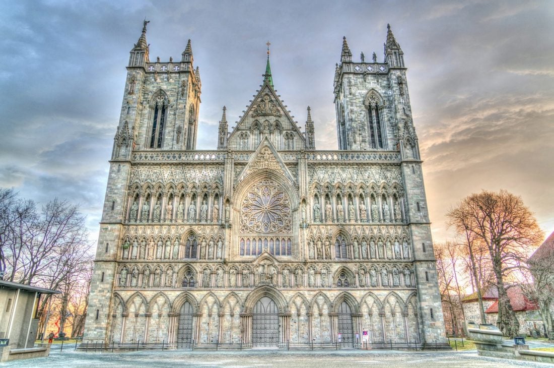 Nidaros Cathedral Trodheim Norway