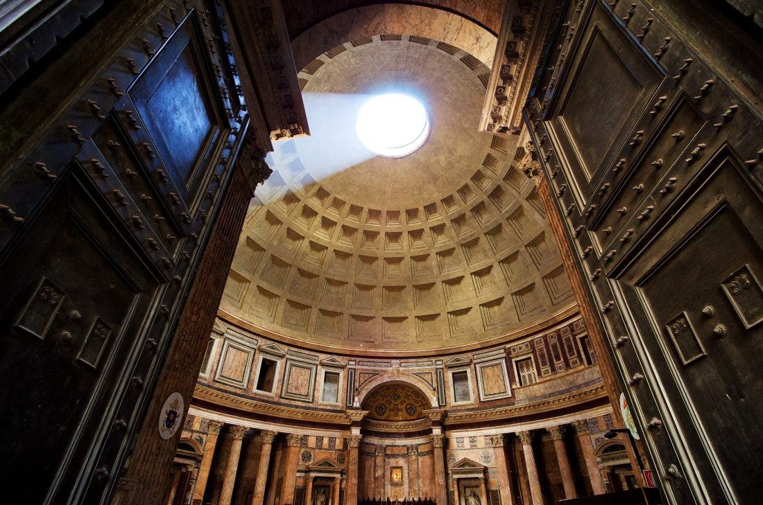 free admission to the pantheon