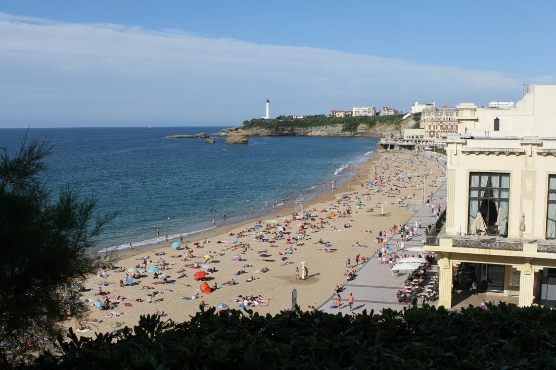 Best beach in biarritz france