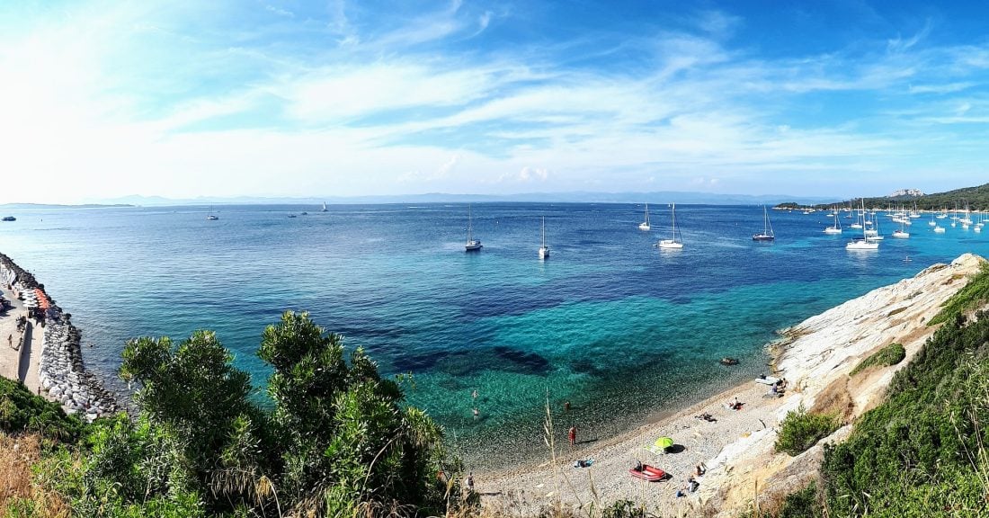 Plage Notre Dame Ile Porquerolles in France