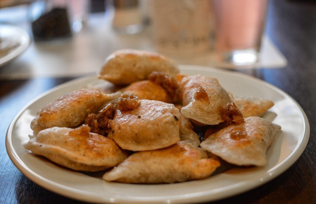 Polish Pierogi in Krakow