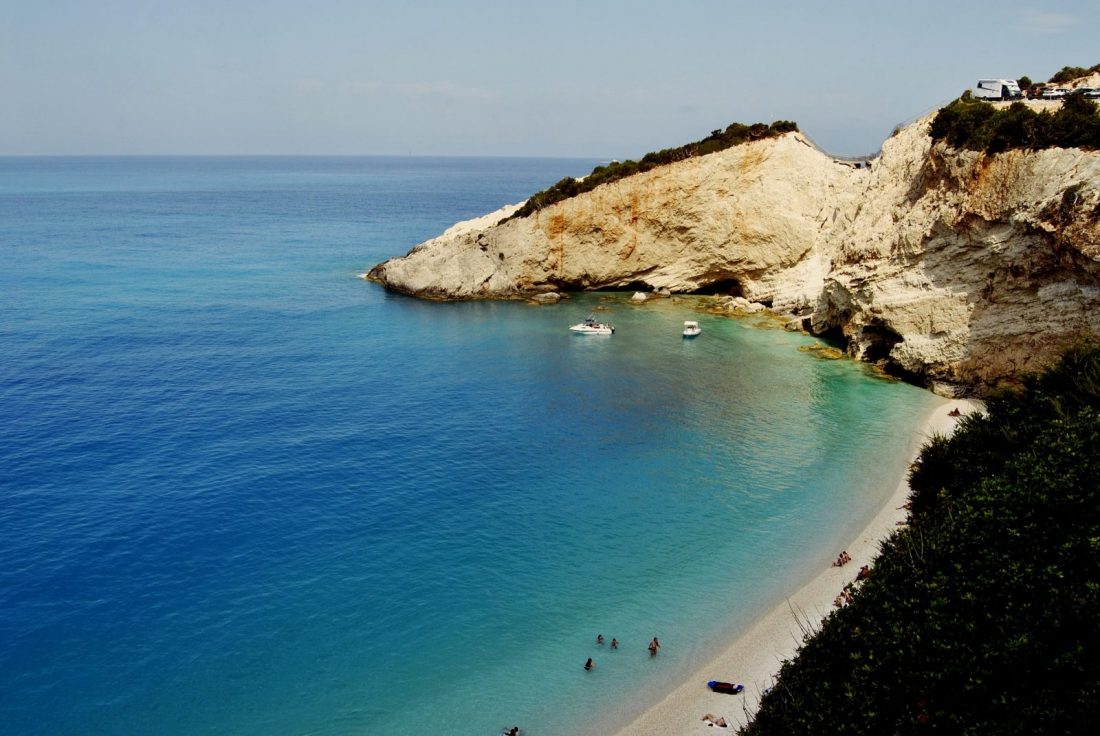 port katsiki lefkada best beaches greece