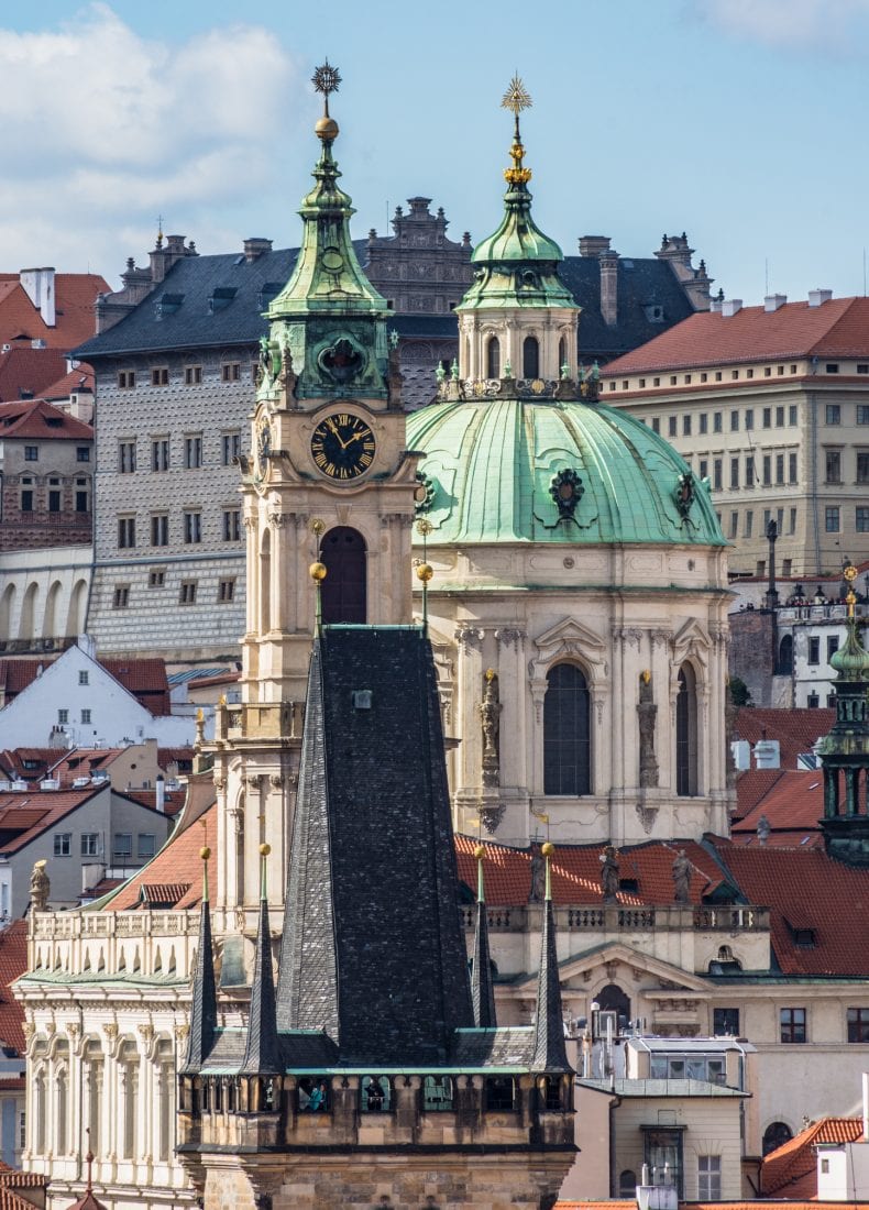 Rooftops and Spires of Prague