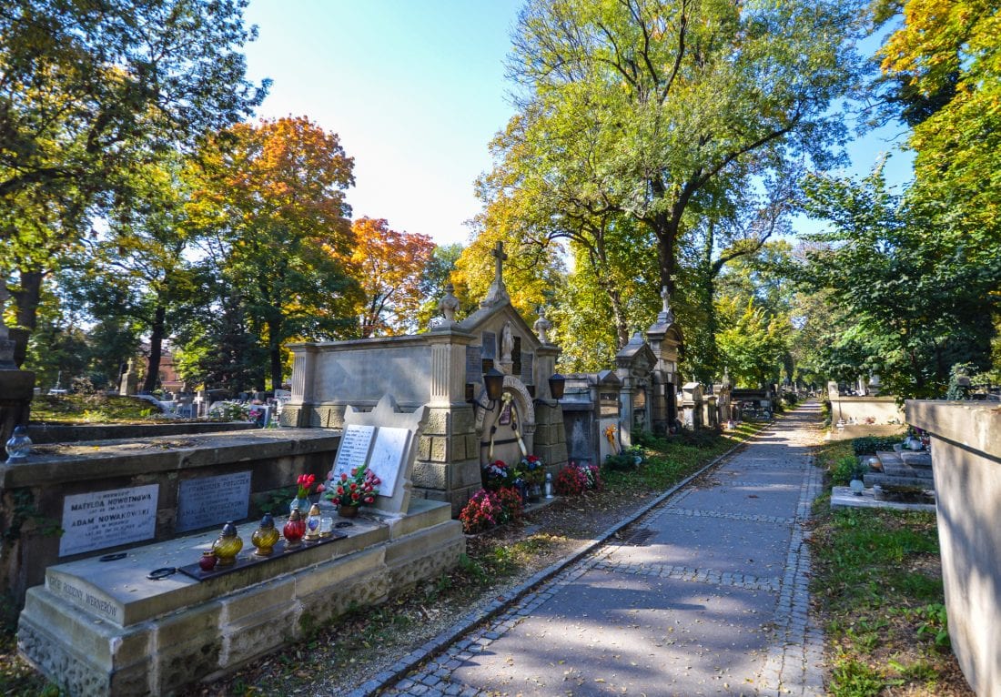 Rakowicki Cemetery in Krakow