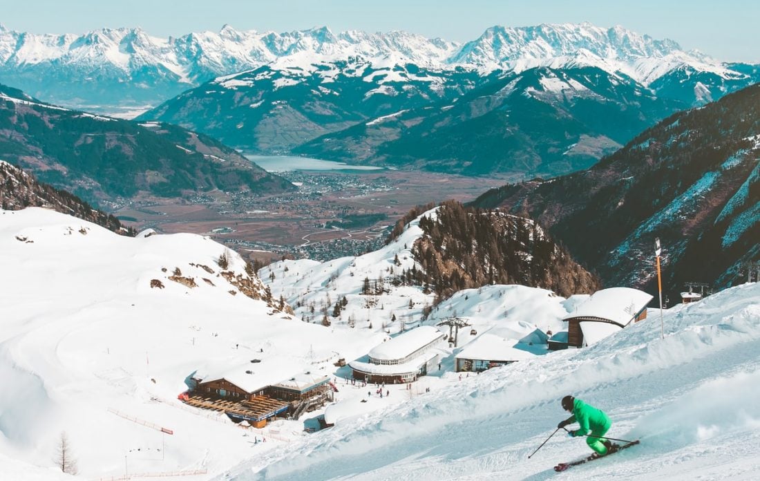 skiing in austria kaprun