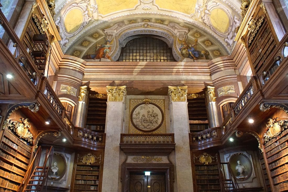 State Hall Austrian National Library in Vienna
