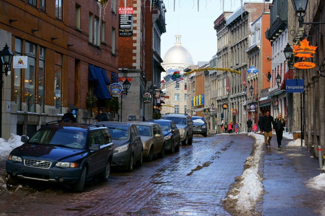 St Paul Street Montreal