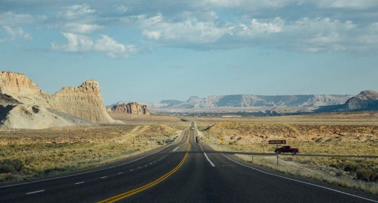 a highway in Utah, USA - the best utah road trips