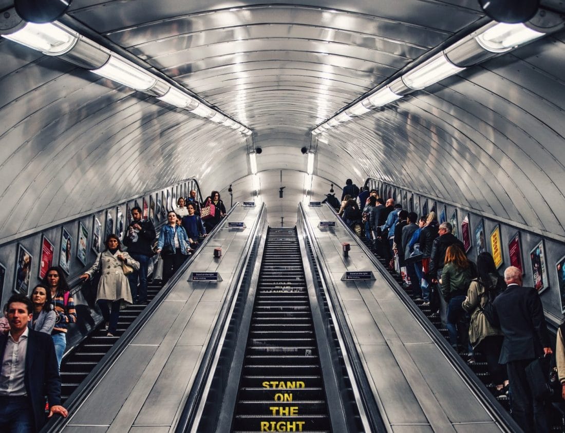 tips for riding the London underground