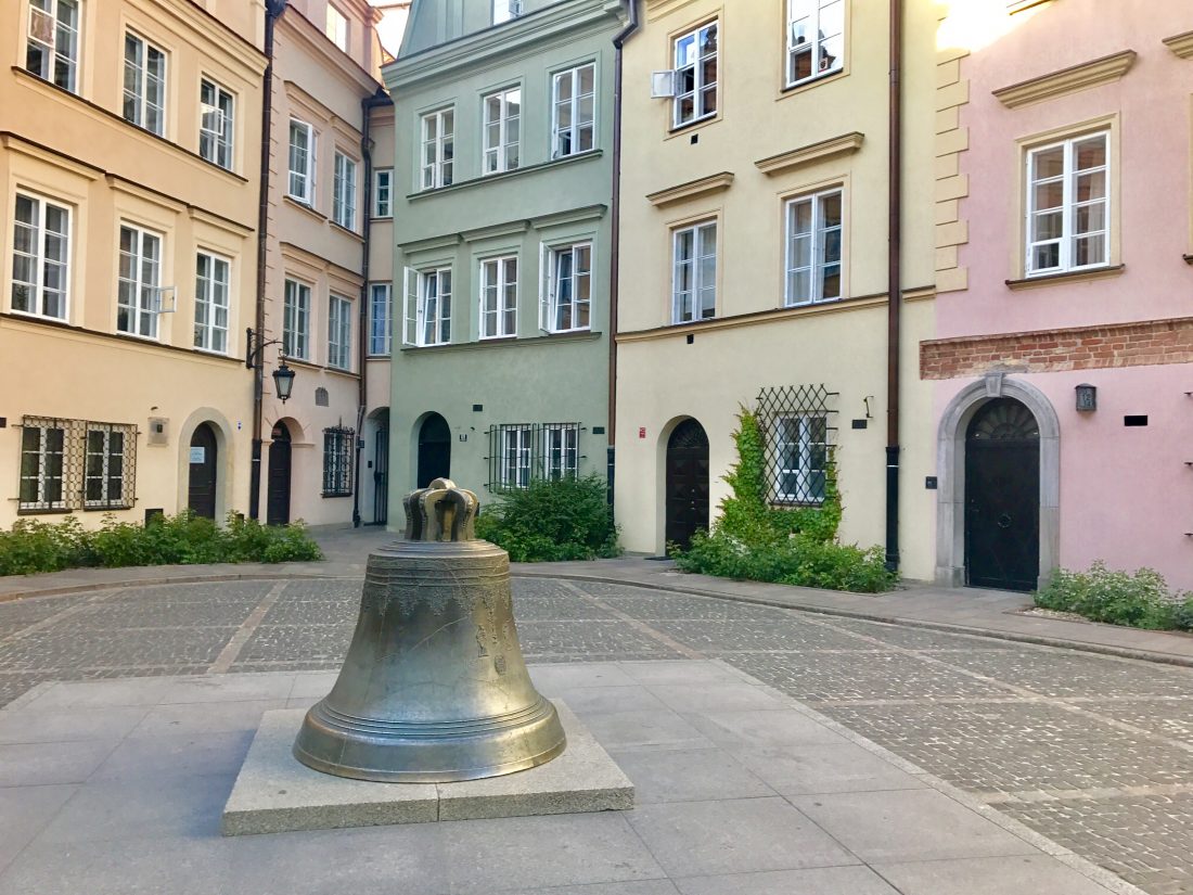 Wishing Bell in Warsaw