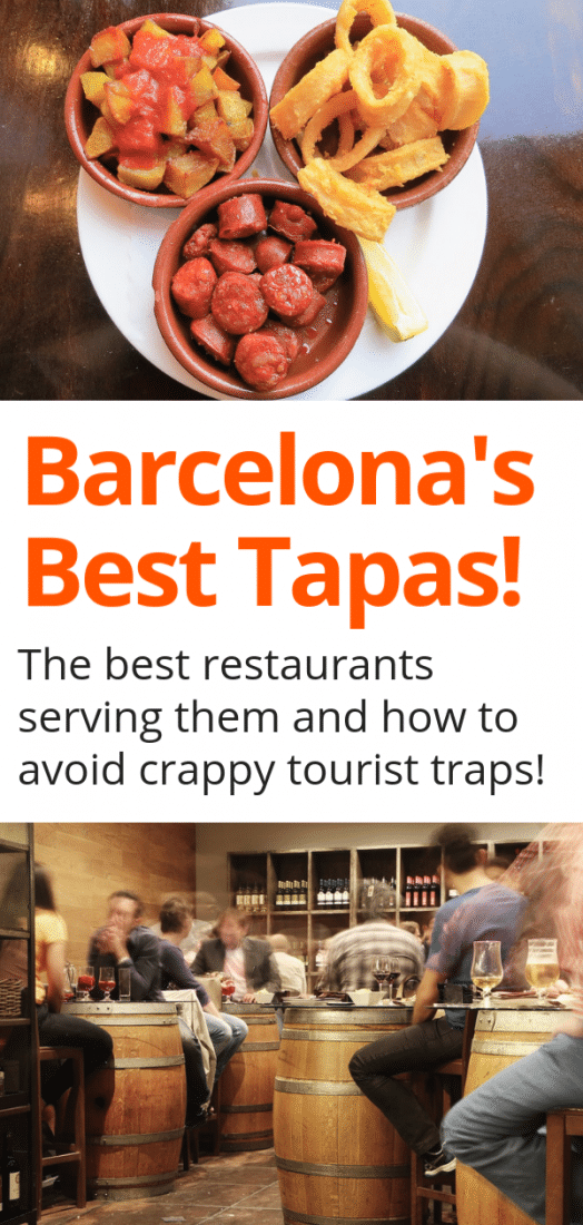 Heading to Barcelona Spain? Then get ready to feast on a wide array of delicious tapas...if you choose the right restaurants that is! Here are the best restaurants in Barcelona for tapas (and some tips on how to avoid the crappy tourist traps)! #tapas #barcelona #spanish #spain #europe #travel #europeantravel