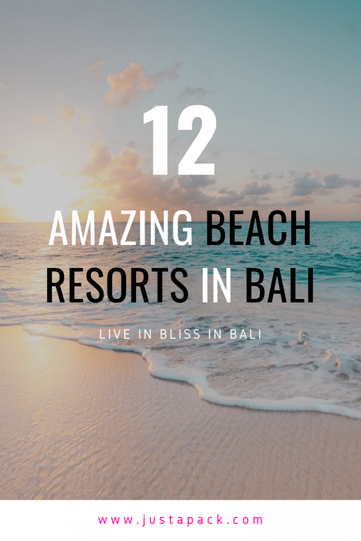Visiting Bali? Then you're probably looking for an amazing beach resort in Bali. Here are 12 of the very best! Have a look, find the one that's the best for you and get ready to soak up some sun and fun!