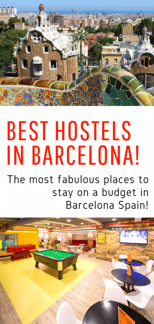 Best Hostels in Barcelona Spain - Looking for budget accommodations in Barcelona? Don't want to stay in a dump? Look no further! Here are the absolute best hostels in Barcelona! #barcelona #spain #travel #europe #budgettravel #hostels