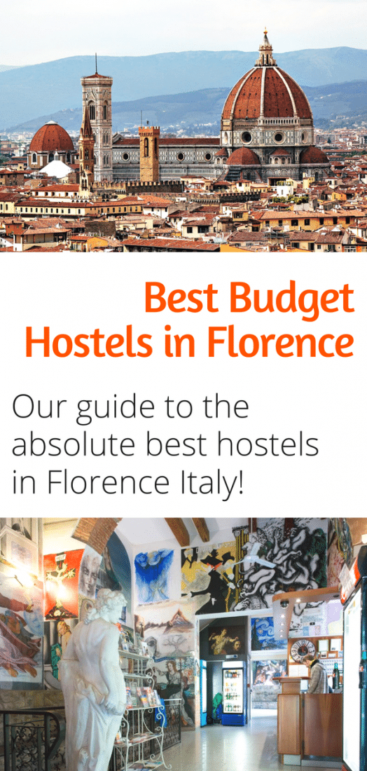 Best Budget Hostels in Florence Italy - Save money and stay in some of the nicest hostels in Europe with our guide to the absolute best hostels in Florence Italy! #budgettravel #florence #italy #europe #travel