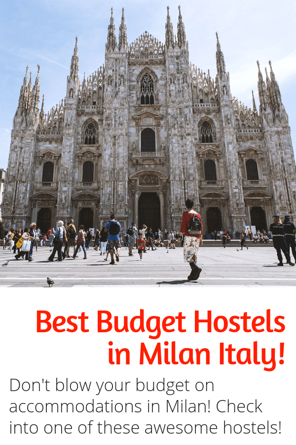 Best Hostels in Milan - Italy Travel - Traveling on a budget to Milan Italy? Look no further, this budget guide to the best hostels in Milan is for you! #hostels #milan #italy #europe #travelinspiration #budgettravel #besthostels