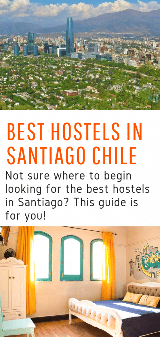 Looking for the best hostels in Santiago Chile? Want to save your travel budget for all the great things to do in Santiago? This guide is for you! #budgettravel #santiago #chile #hostels #travel #southamerica