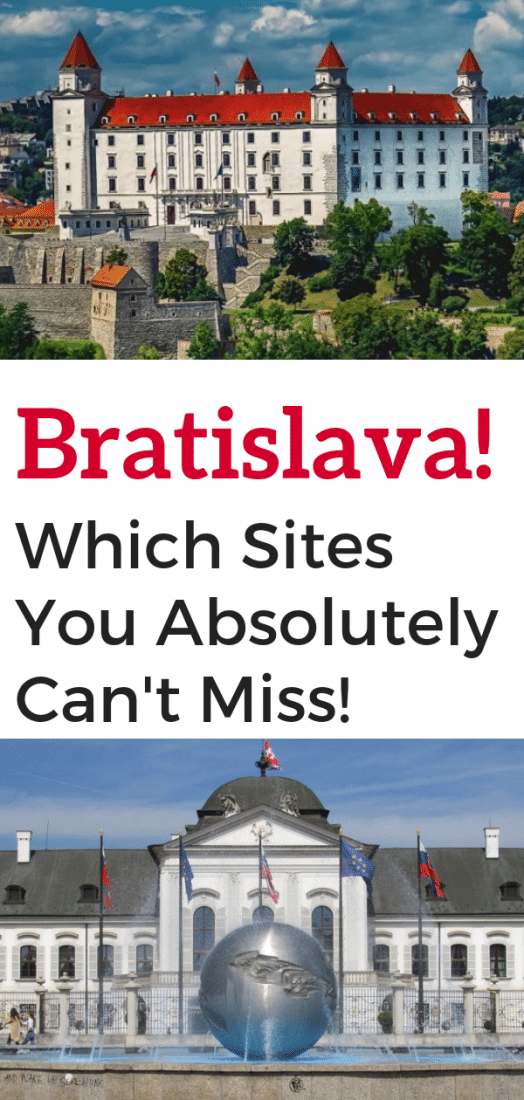 The absolute best things to do in Bratislava Slovakia! Bratislava is one of Europe’s smallest and newest capitals and totally worth spending a few days exploring. Here are the top sites to see in Bratislava! #bratislava #slovakia #europe #europeantravel #travel