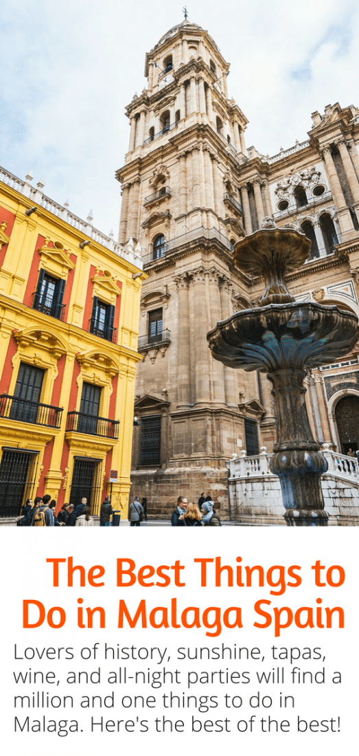Best Things to Do in Malaga Spain - Lovers of history, sunshine, tapas, wine, and all-night parties will find a million and one things to do in Malaga. Here's you're guide to the best things to do in Malaga! #spain