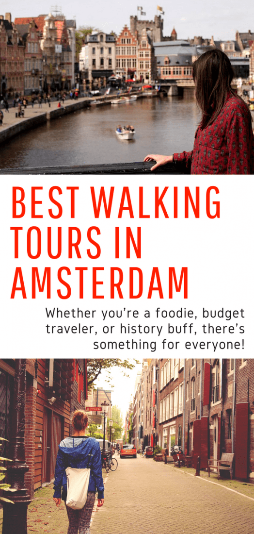 Best Walking Tours in Amsterdam - Looking for things to do in Amsterdam? What better way to get to know the city than a walking tour? Foodies, budget travelers, and history buffs will be pleasantly surprised by these awesome options. #amsterdam #europe #netherlands #walkingtours #travel