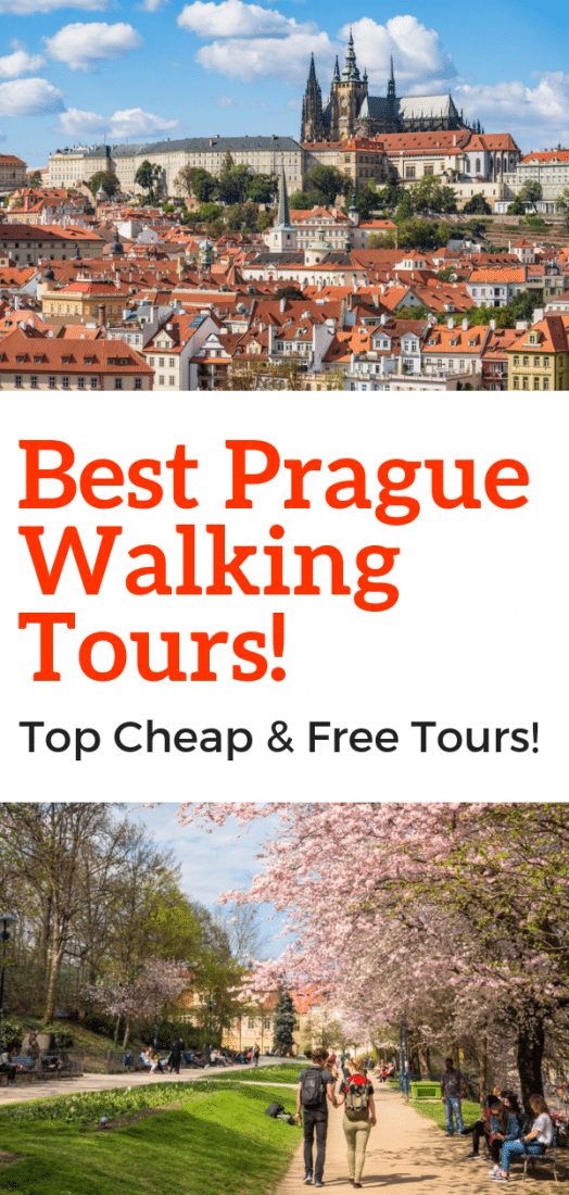 Want to cover some of the best things to do in Prague in a few hours? A walking tour might be your best bet! Here are the best cheap and free walking tours in Prague!! #prague #czechrepublic #tours #europe #europeantravel #walkingtours #travel