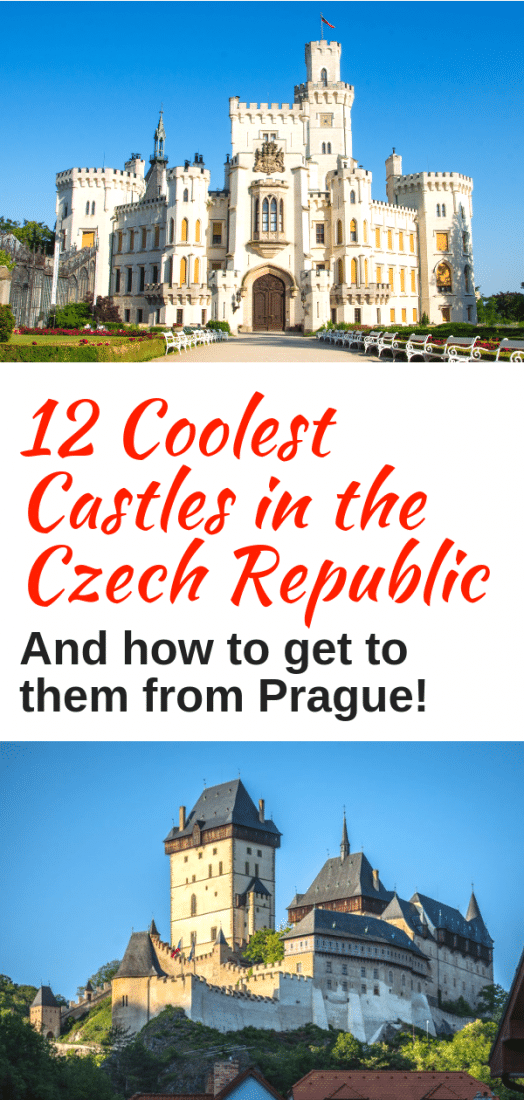 There are hundreds of castles in the Czech Republic! Here are the best castles in the Czech Republic and how to get to them from Prague! Whether it's an awesome day trip from Prague or a week long cross country journey you're looking for, this guide to the best castles in the Czech Republic is for you! #czechrepublic #prague #castles #europe #daytripsfromprague #europeantravel #travel